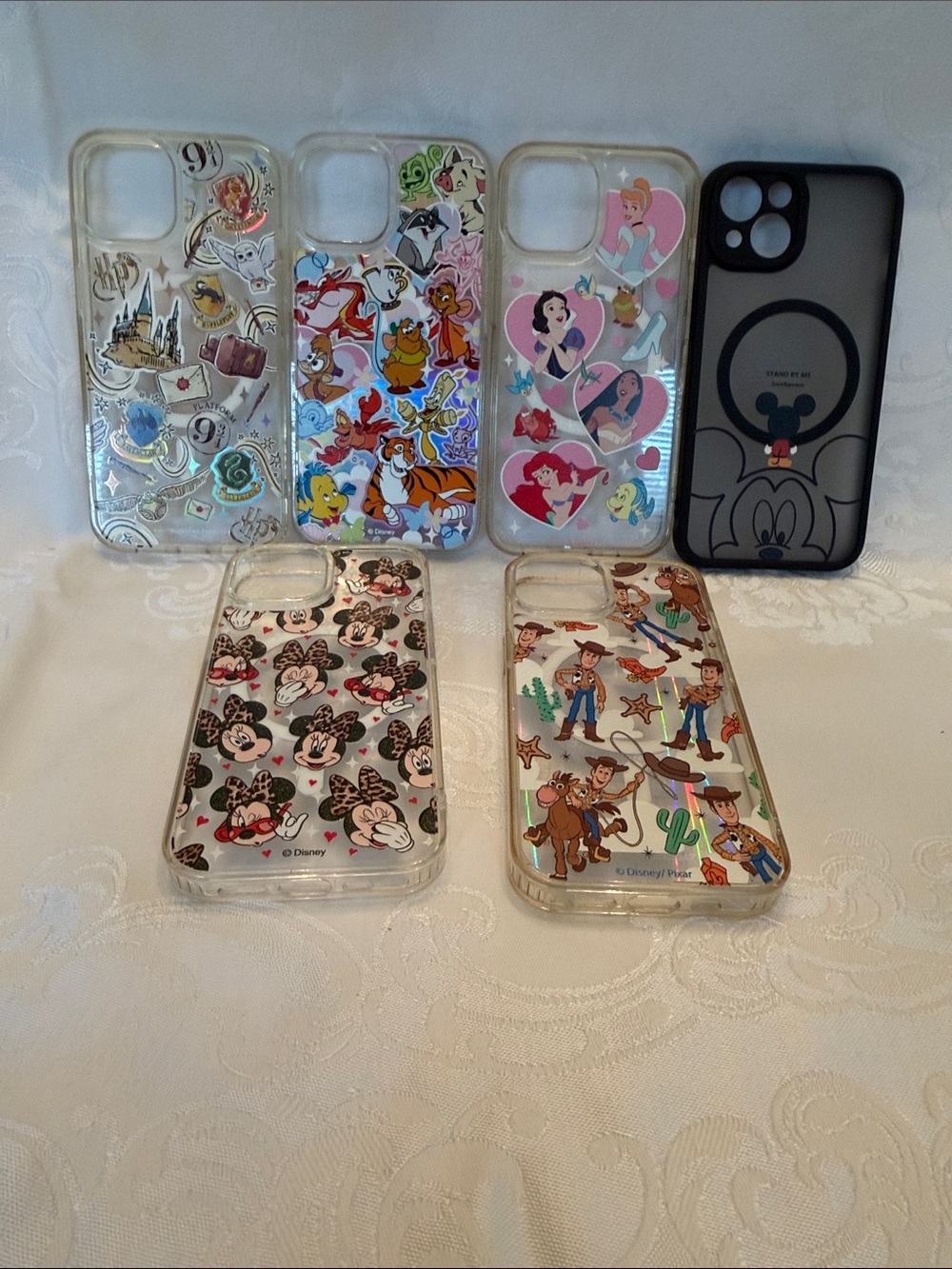 Disney and Harry Potter IPHONE 13 cases. Moved on to a new phone.